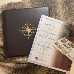 Creative Memories 12x12 Brown Compass album/pages